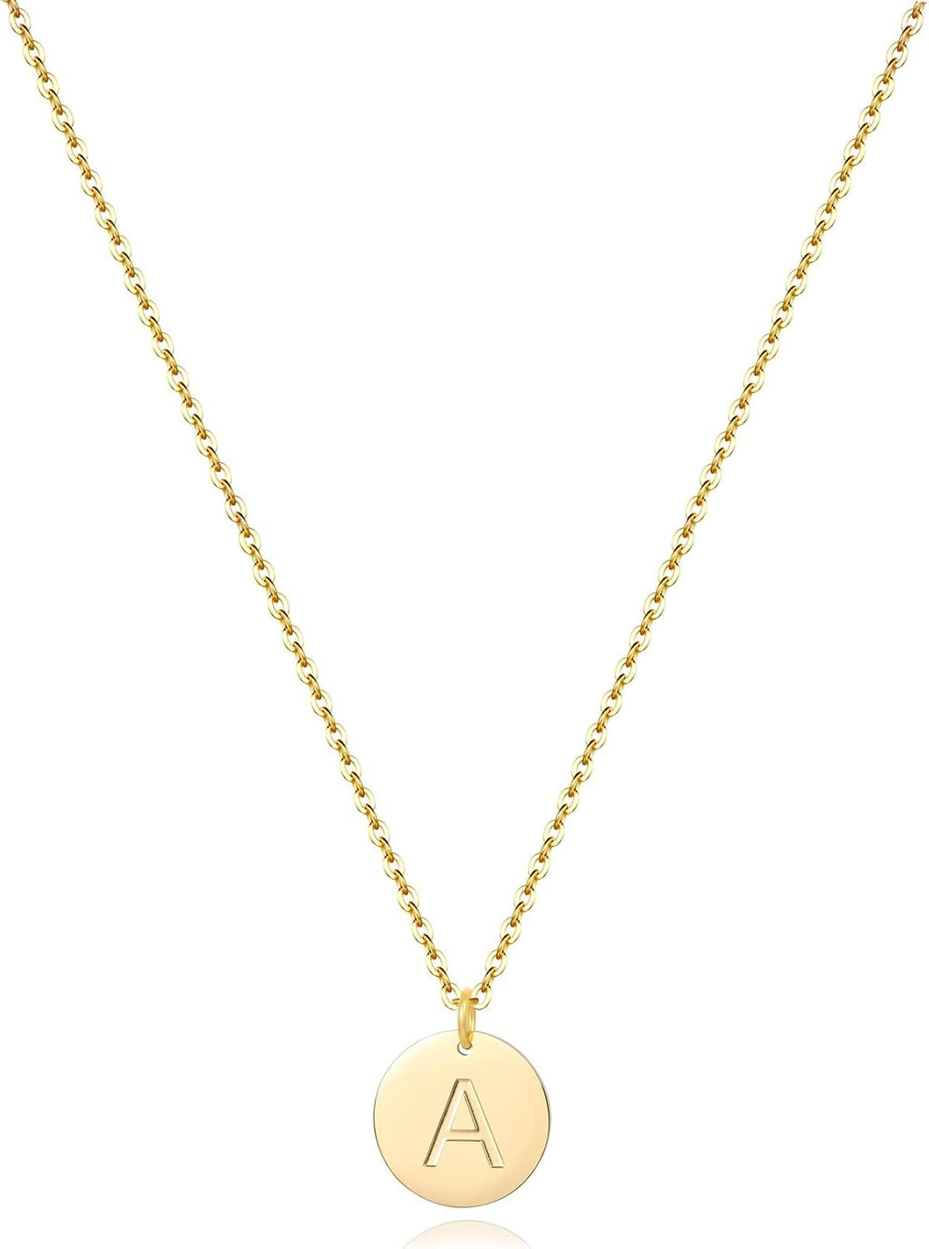 Gold-Tone Initial A Pendant Necklace
